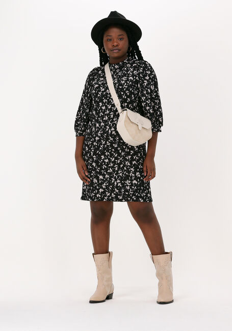 Schwarze OBJECT Minikleid KATELYN 3/4 DRESS - large