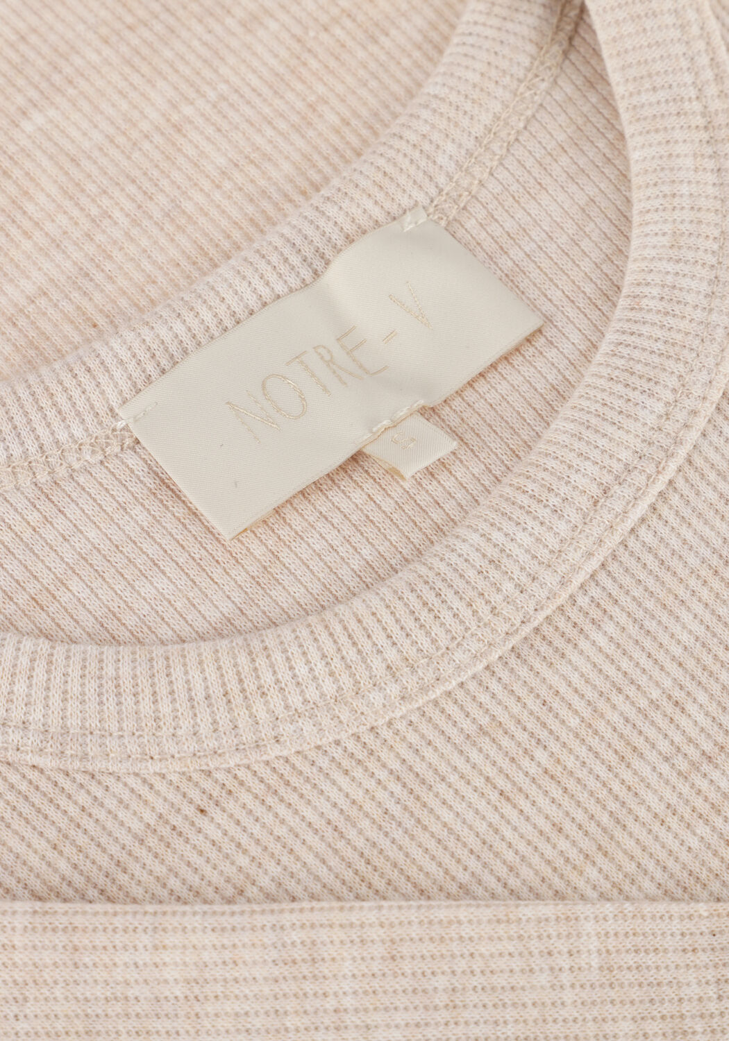 Sand NOTRE-V T-shirt NV-FARAH - large