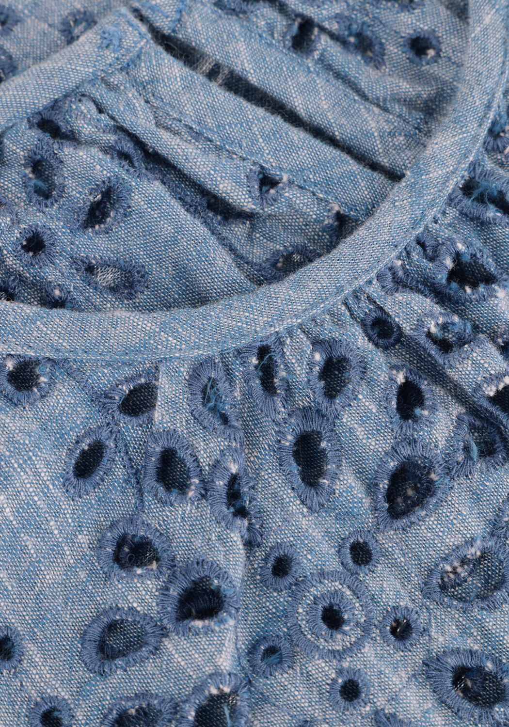 Blaue CIRCLE OF TRUST Top ALINNA BLOUSE - large