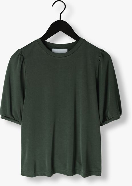 Grüne MINUS T-shirt DARSY PUFF SLEEVE T-SHIRT - large