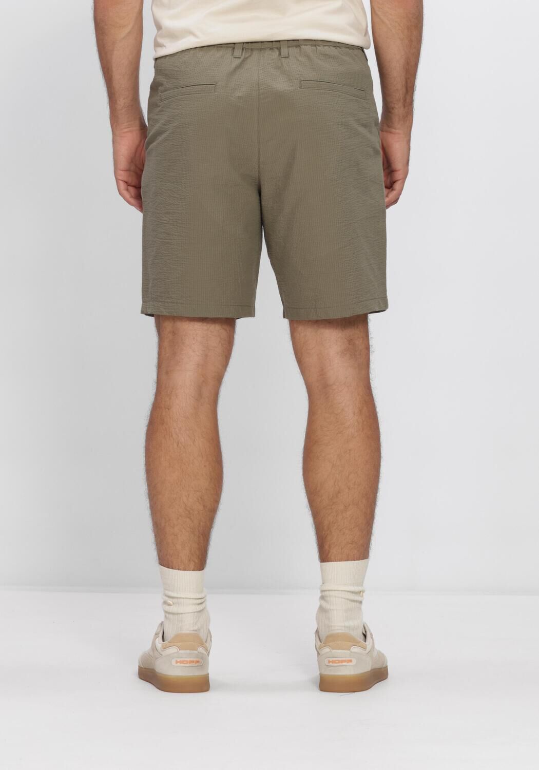 Gr&uuml;ne SELECTED MEN Hosen SLHREGULAR-KARL SEERSUCKER  SHORTS NOOS - large