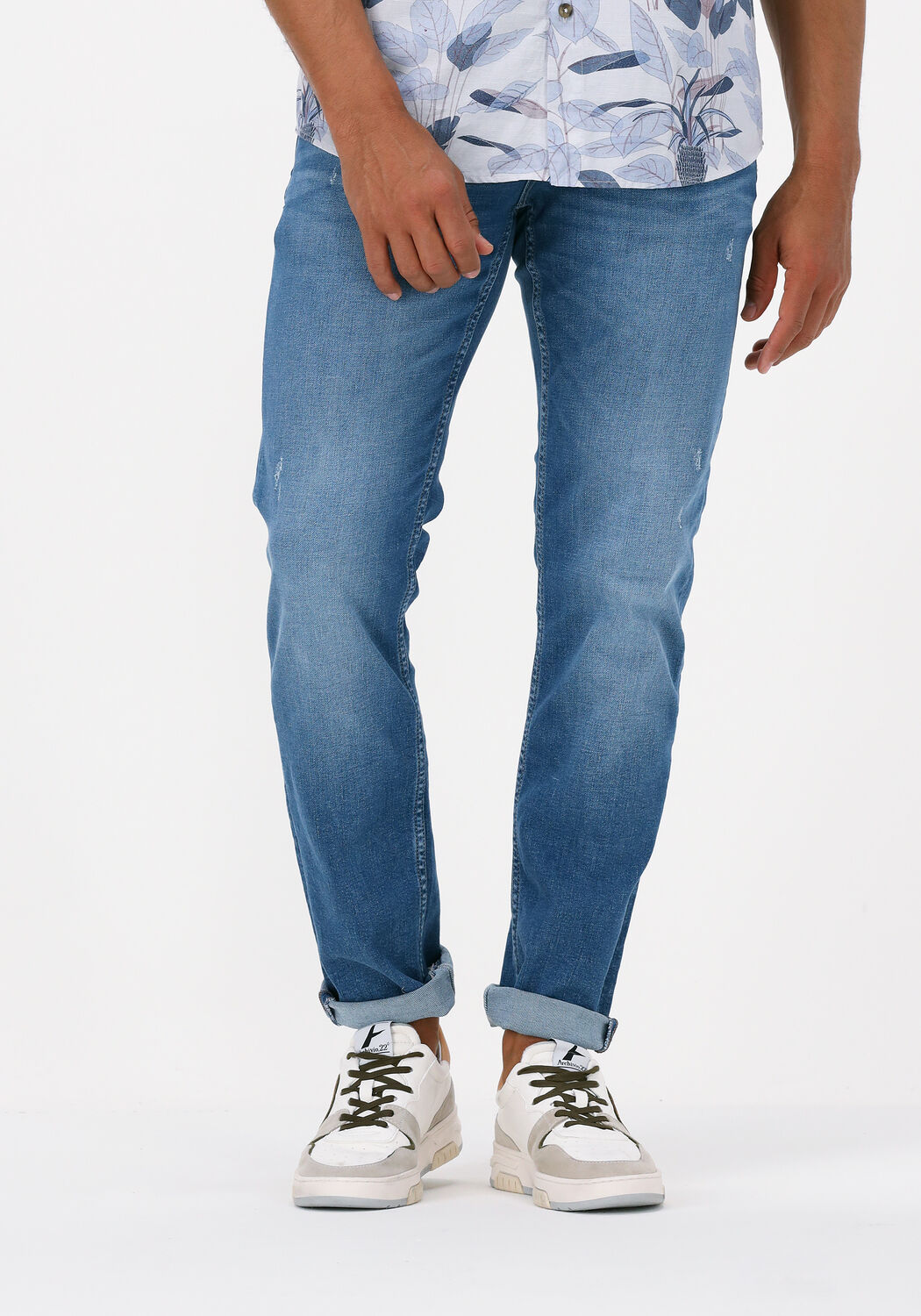 Blaue VANGUARD Slim fit jeans V7 RIDER MID BLUE SPECIAL Omoda