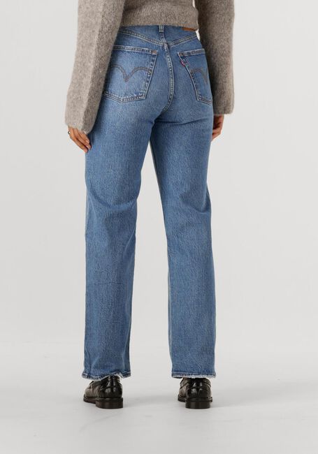 Blaue LEVI'S Straight leg jeans RIBCAGE FULL LENGHT DANCE AROUND - large