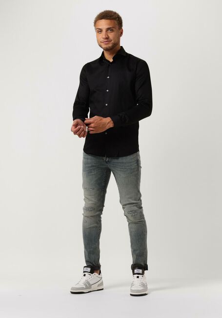 Schwarze GENTI Klassisches Oberhemd S0004-1109 - large
