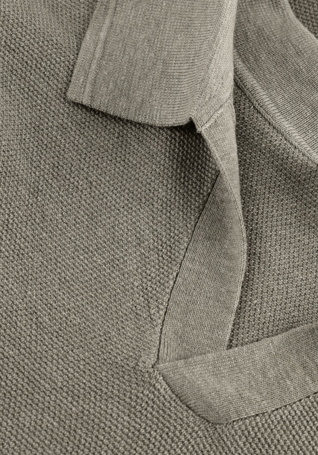 Gr&uuml;ne PROFUOMO Polo-Shirt POLO OPEN COLLAR LUXURY BASIC - large