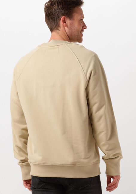 Khaki CALVIN KLEIN Sweatshirt CK APPLIQUE CREW NECK - large