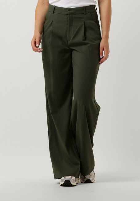 Khaki GESTUZ Hose PAULAGZ MW WIDE PANTS - large