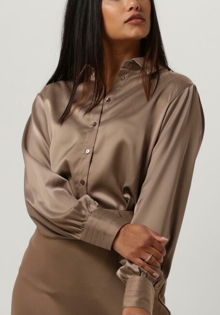 Taupe Y.A.S. Blusen YASPELLA LS SHIRT S. - large