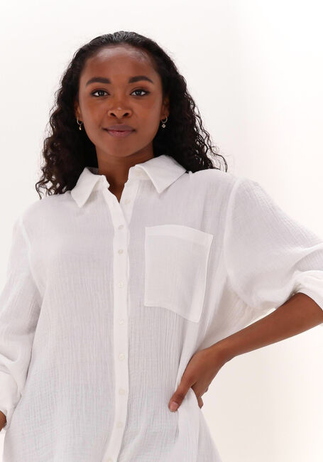 Weiße MINUS Blusen MAVINA OVERSIZE SHIRT - large