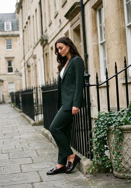 Gr&uuml;ne VANILIA Blazer TAILORED WOOL - large