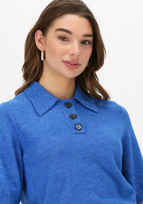 Blaue MODSTR&Ouml;M Pullover IRENE POLO - large
