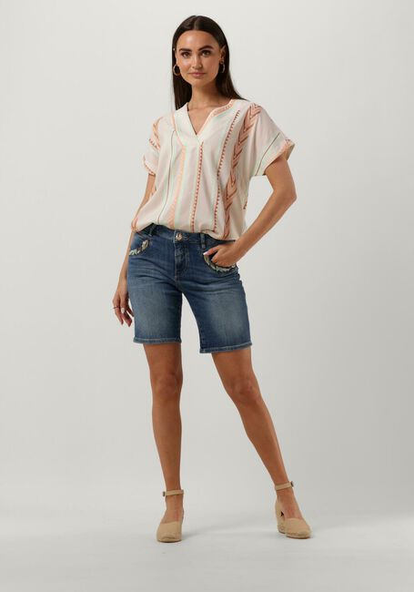 Blaue MOS MOSH Jeans NAOMI SUNNY SHORTS - large