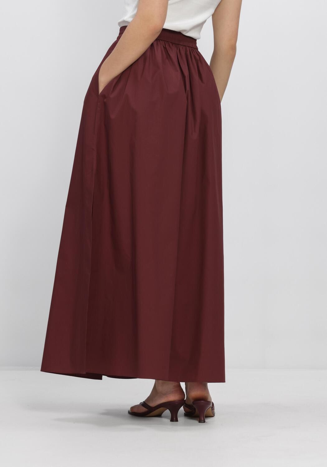 Braune DANTE6 R&ouml;cke DANTE6-GISOLE MAXI SKIRT - large