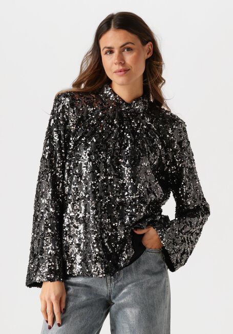 Schwarze GESTUZ Blusen SALINAGZ BLOUSE - large