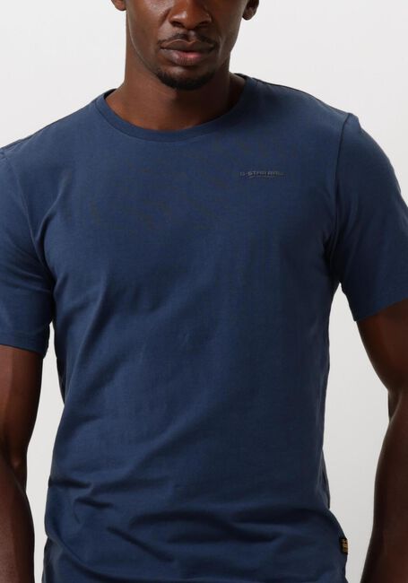 Dunkelblau G-STAR RAW T-shirt SLIM BASE R T S/S - large