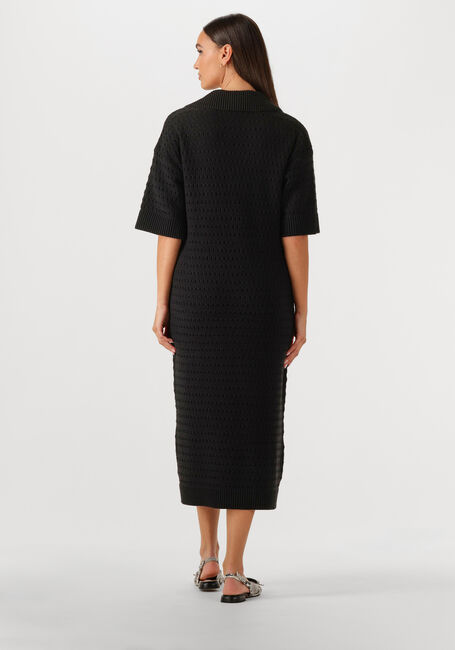 Schwarze Y.A.S. Midikleid YASCIBYL 2/4 LONG KNIT DRESS - large