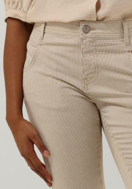 Sand MOS MOSH Slim fit jeans NELLY STRIPE PANT - large