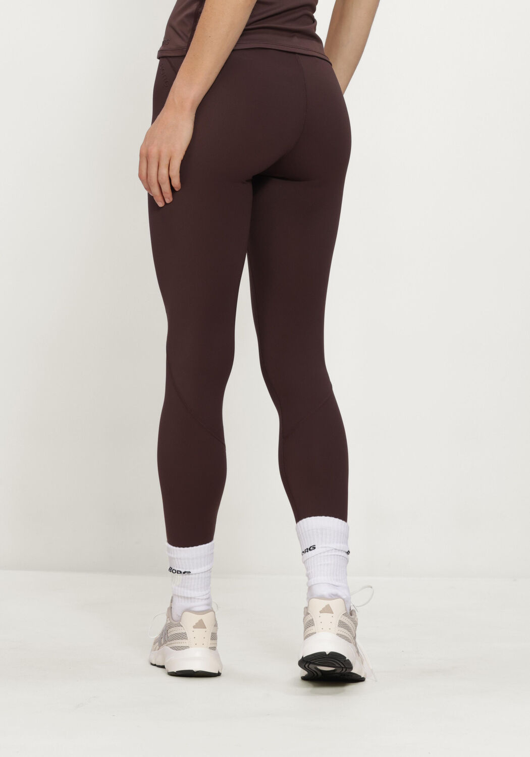 Braune BJORN BORG Hosen BORG SLEEK TIGHTS - large