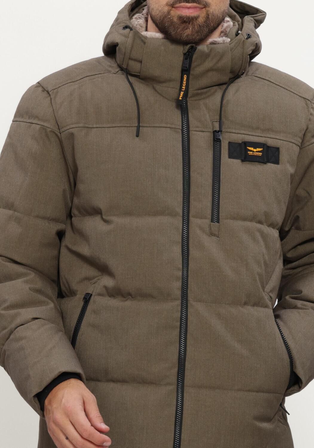 Gr&uuml;ne PME LEGEND Wattierte Jack SEMI LONG JACKET YETCRAFT - large