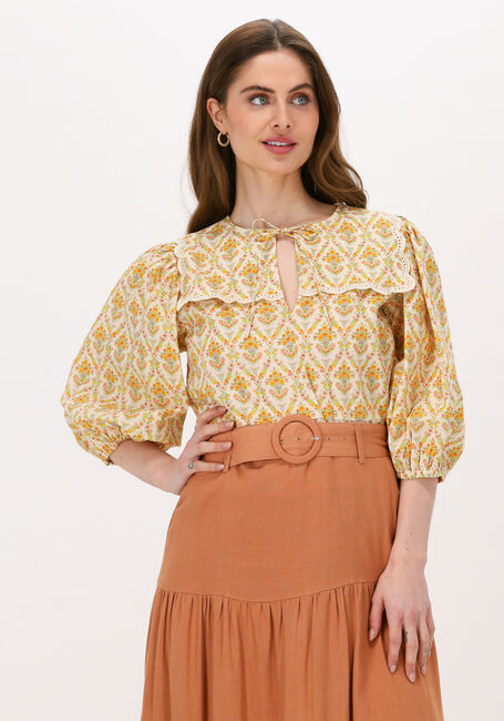 Gelbe NOTES DU NORD Blusen CAIA TOP - large