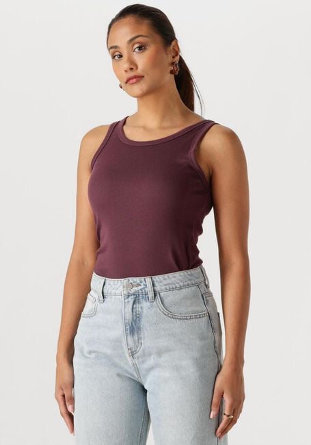 Bordeaux WITHBLACK Top WBLDORDI TANK - large