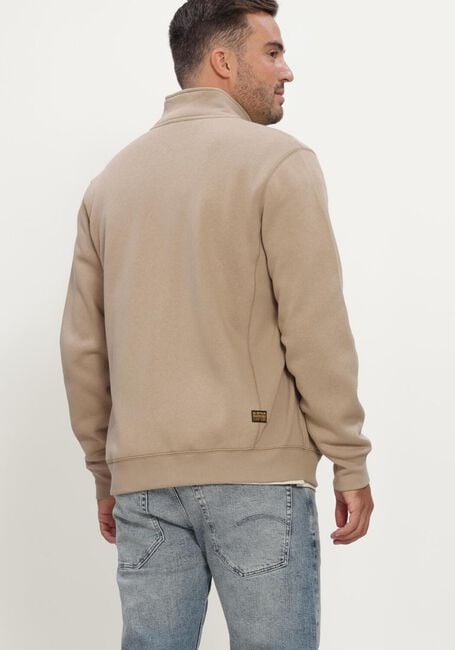 Beige G-STAR RAW Strickjacke PREMIUM CORE TRACK JKT SW - large