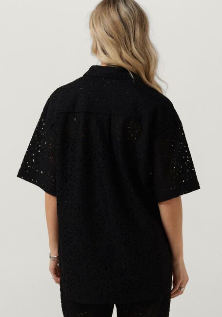 Schwarze SELECTED FEMME Blusen SLFKAROLA 2/4 OVERSIZE LACE SHIRT - large