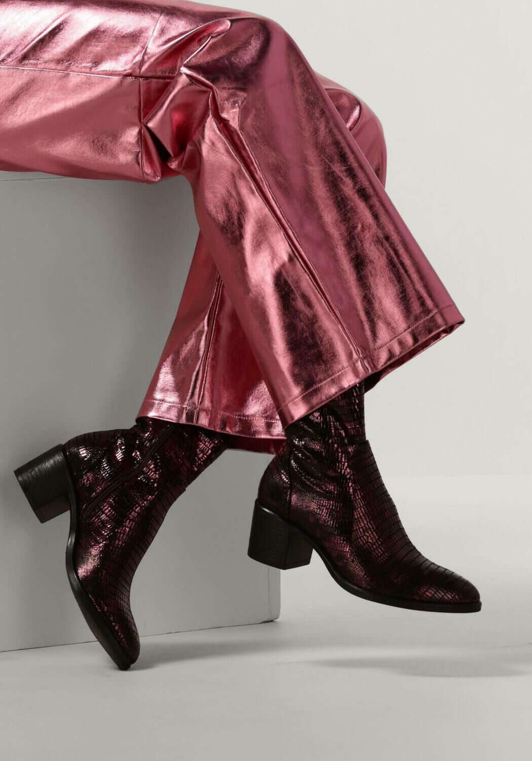 Rote ELENA IACHI Stiefeletten A5544 - large