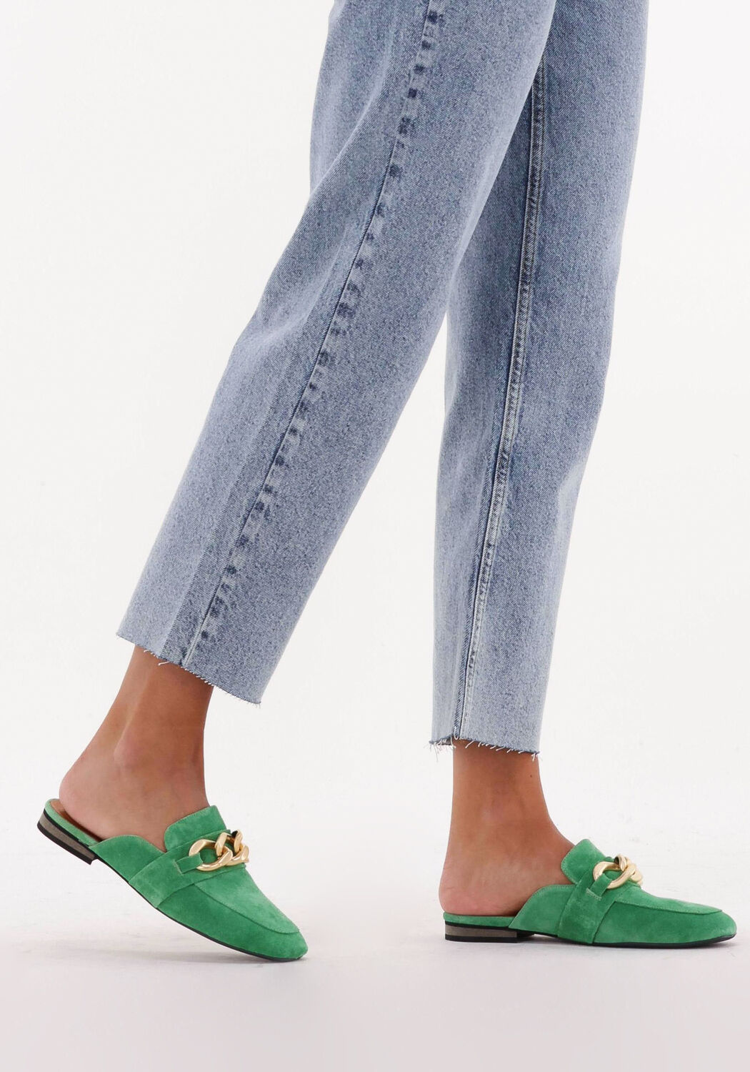 Gr&uuml;ne NOTRE-V Loafer 5602-01 - large