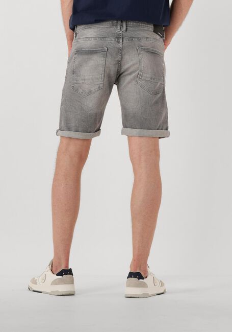 Graue PURE PATH Kurze Hosen THE STEVE SKINNY FIT DENIM SHORTS - large