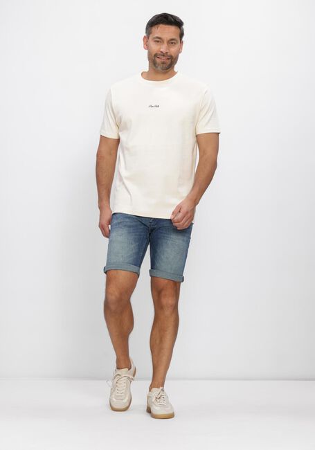 Blaue PURE PATH Kurze Hosen THE STEVE SKINNY FIT SHORT - large