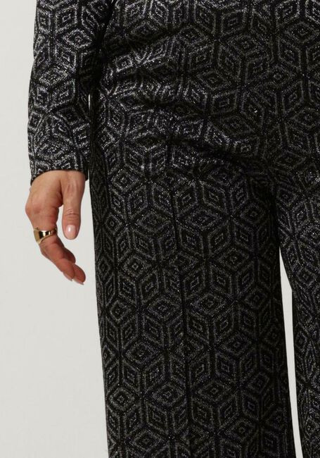 Schwarze MOS MOSH Hose ZIMU GLAM PANTS - large