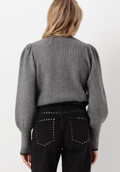 Graue CO'COUTURE Pullover ROW PUFF KNIT - large