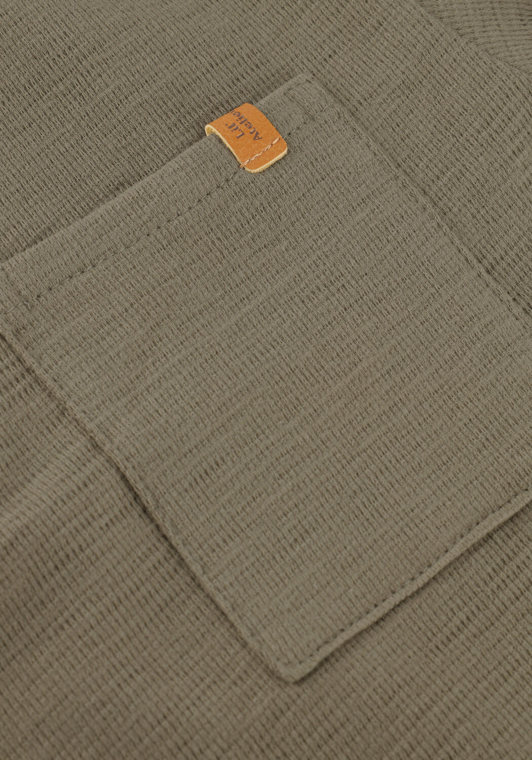 Gr&uuml;ne LIL' ATELIER Polo-Shirt NMMFALK SS LOOSE POLO TOP LIL - large