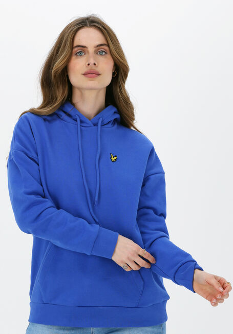 Blaue LYLE & SCOTT Sweatshirt OVERSIZED HOODIE - large