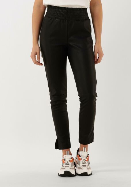 Schwarze NOTRE-V Legging LEATHER PANTS BOBBY - large