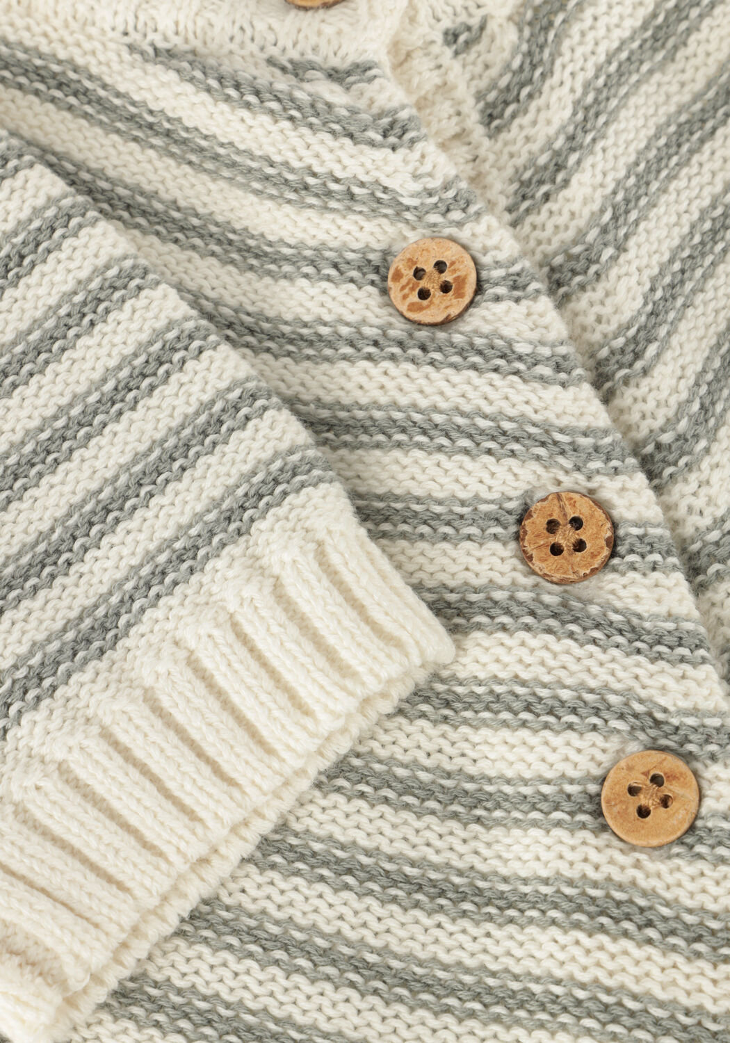 Ecru LIL' ATELIER Pullover NBMKADIN LS WRAP KNIT LIL - large