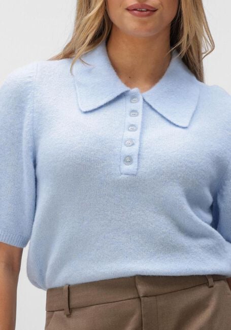 Hellblau GESTUZ Pullover GZALPHA SS POLO PULLOVER - large