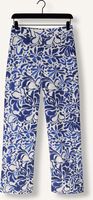 Blaue JANSEN AMSTERDAM Weite Hose WBF429 WOVEN PRINTED WIDE LONG PANTS Blaue JANSEN AMSTERDAM Weite Hose WBF429 WOVEN PRINTED WIDE LONG PANTS - medium