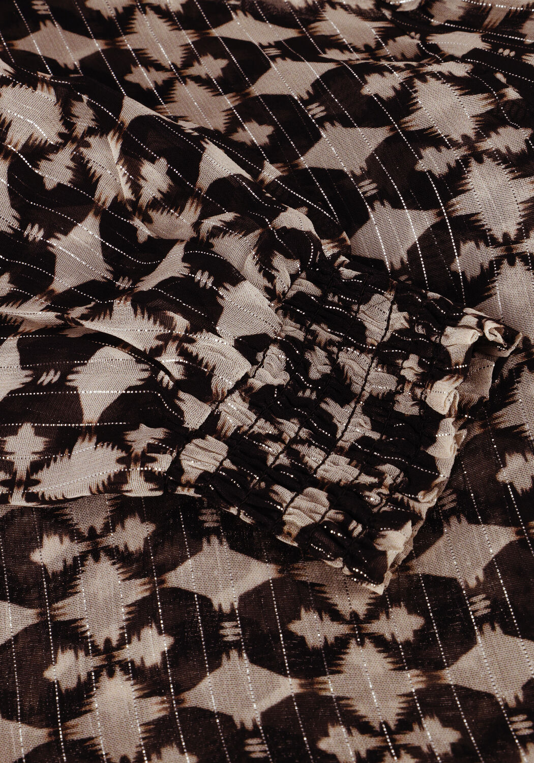 Schwarze AAIKO Blusen MAURA VIS 515 - large