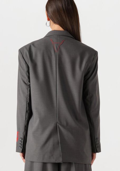 Graue ALIX THE LABEL Blazer LADIES WOVEN CLEAN BLAZER - large
