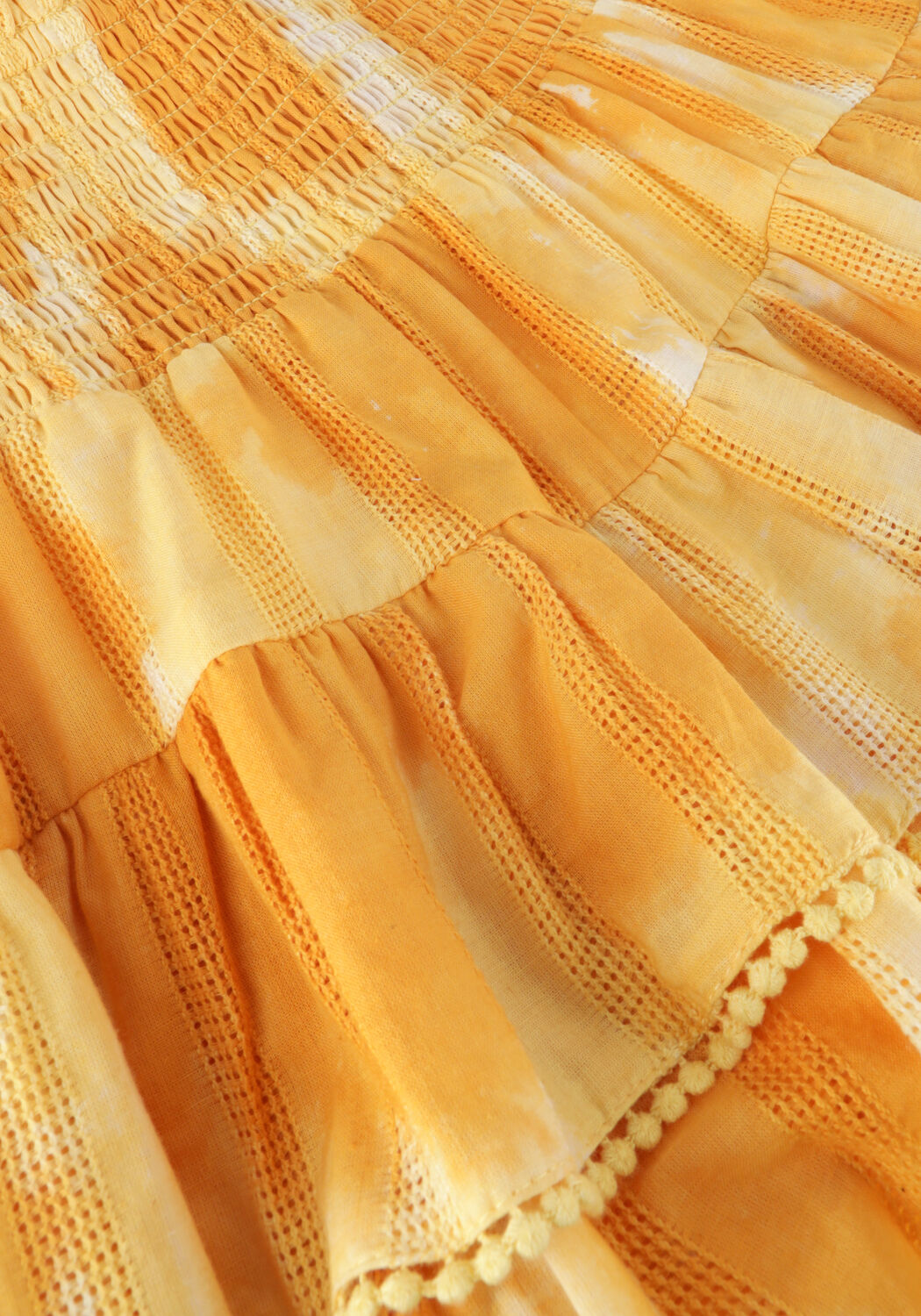 Goldfarbene AI&KO Minirock BILLI STRIPE CO 512 G - large