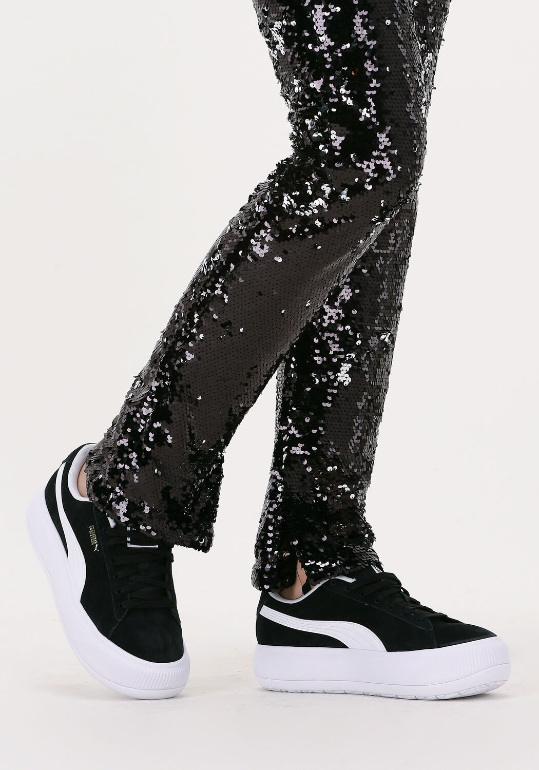 Schwarze PUMA Sneaker Low MAYU WMNS - large