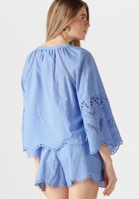 Blaue SCARLETT POPPIES Blusen ASHU TOP - large