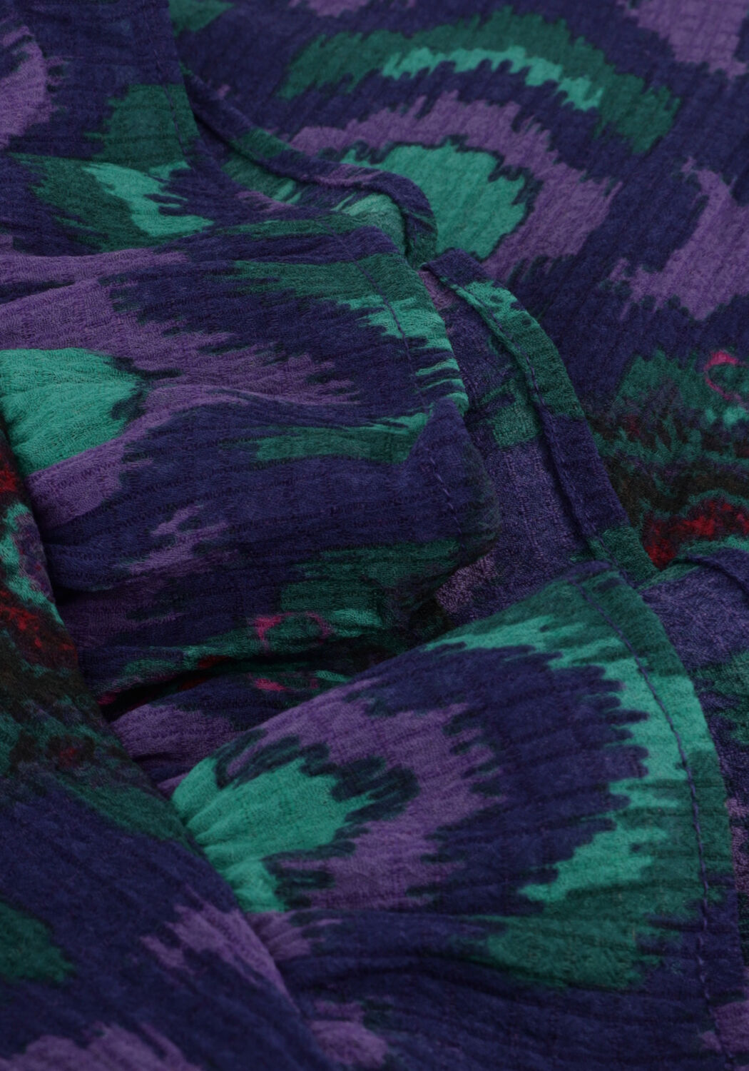 Lilane ALIX THE LABEL Minikleid LADIES WOVEN IKAT FAKE WRAP DRESS - large