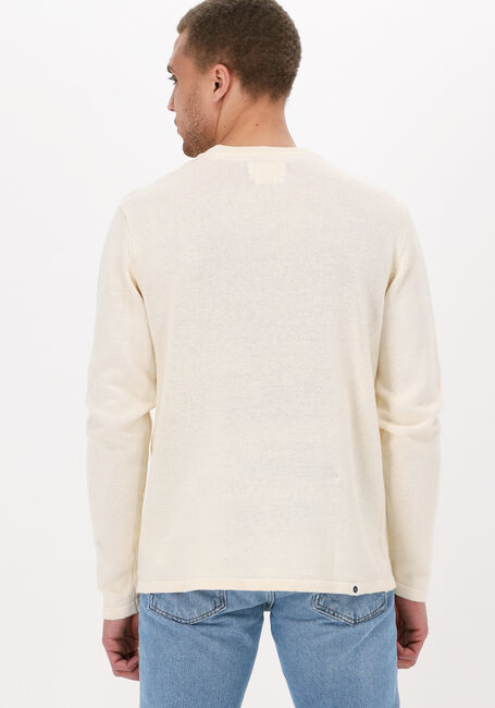 Nicht-gerade weiss ANERKJENDT Polos & T-Shirts AKSAIL COTTON LINEN KNIT - large