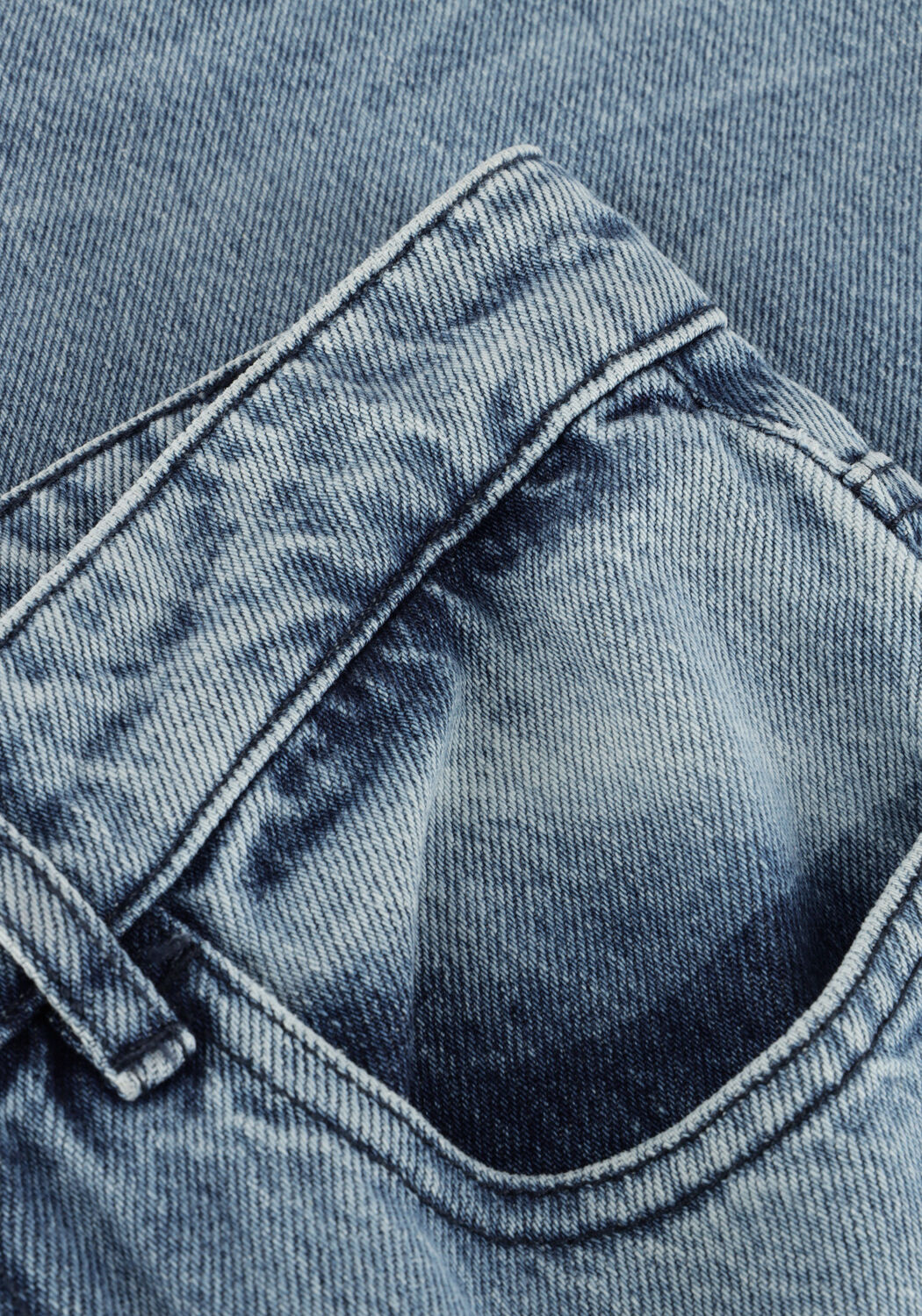 Blaue BY-BAR Weite Hose LEW DENIM PANTS - large