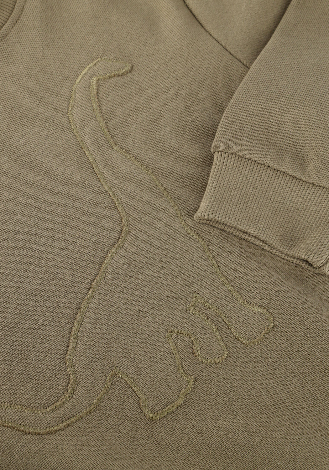 Khaki LIL' ATELIER Sweatshirt NMMJOBO LS NR SWEAT LIL - large