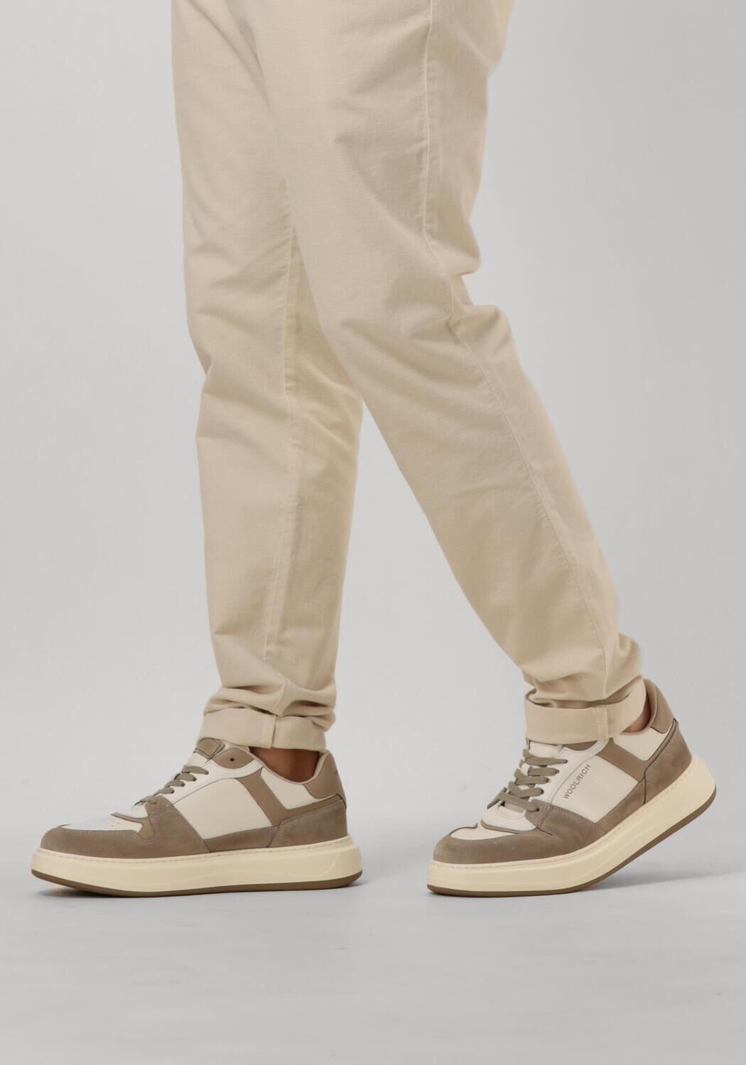 Beige WOOLRICH Sneaker Low ARROW COURT MAN - large