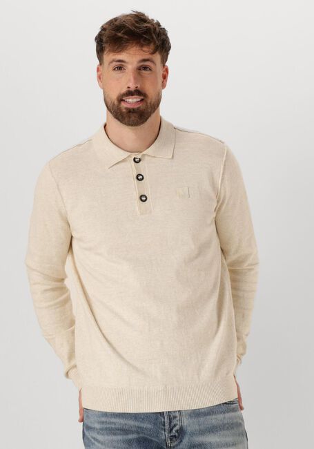 Beige BUTCHER OF BLUE Polo-Shirt CLIFDEN POLO - large